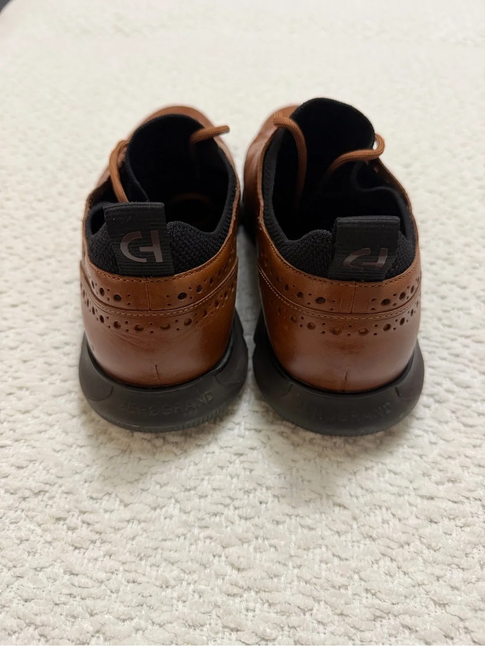 Cole Haan Men’s 4 Zerogrand Brown Wingtip Oxford Men’s Size 10